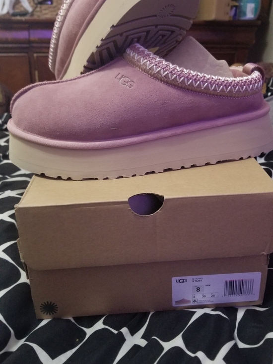 UGG Shoes - UGG Lavender Suede Slide Clog